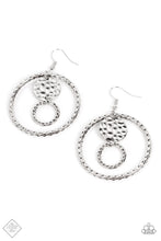 Load image into Gallery viewer, oak-sisters-jewelry-mojave-metal-art-silver-earrings-paparazzi-accessories-by-lisa