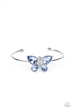 Load image into Gallery viewer, oak-sisters-jewelry-butterfly-beatitude-blue-bracelet-paparazzi-accessories-by-lisa