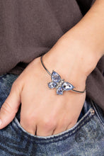 Load image into Gallery viewer, Paparazzi 🔆 Butterfly Beatitude - Blue Bracelet