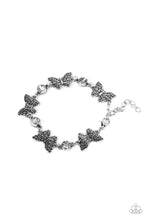 Load image into Gallery viewer, oak-sisters-jewelry-has-a-wing-to-it-white-bracelet-paparazzi-accessories-by-lisa