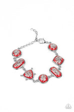 Load image into Gallery viewer, oak-sisters-jewelry-speckled-shimmer-red-paparazzi-accessories-by-lisa