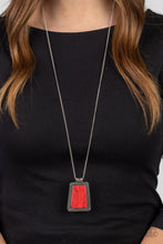 Load image into Gallery viewer, Paparazzi 🔆 Private Plateau - Red Necklace