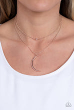 Load image into Gallery viewer, Paparazzi 🔆 Modern Moonbeam - Rose Gold Necklace