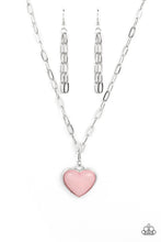 Load image into Gallery viewer, oak-sisters-jewelry-everlasting-endearment-pink-necklace-paparazzi-accessories-by-lisa