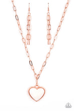 Load image into Gallery viewer, oak-sisters-jewelry-everlasting-endearment-copper-necklace-paparazzi-accessories-by-lisa