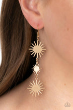 Load image into Gallery viewer, Paparazzi 🔆 Solar Soul - Gold Earrings
