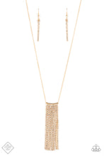 Load image into Gallery viewer, oak-sisters-jewelry-stellar-crescendo-gold-necklace-paparazzi-accessories-by-lisa