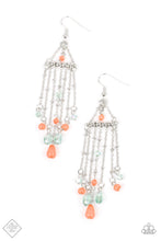 Load image into Gallery viewer, oak-sisters-jewelry-marina-breeze-orange-earrings-paparazzi-accessories-by-lisa