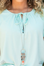 Load image into Gallery viewer, Paparazzi 🔆 Totally Trolling - Orange Necklace