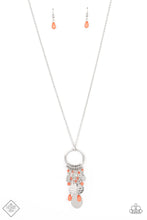 Load image into Gallery viewer, oak-sisters-jewelry-totally-trolling-orange-necklace-paparazzi-accessories-by-lisa