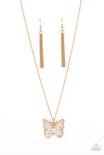 Load image into Gallery viewer, oak-sisters-jewelry-gives-me-butterflies-gold-necklace-paparazzi-accessories-by-lisa