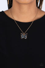 Load image into Gallery viewer, Paparazzi π Gives Me Butterflies - Gold Necklace