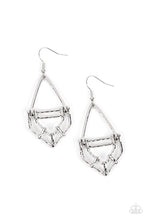 Load image into Gallery viewer, oak-sisters-jewelry-artisan-apparatus-silver-earrings-paparazzi-accessories-by-lisa