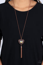 Load image into Gallery viewer, Paparazzi 🔆 Prismatic Passion - Copper Necklace
