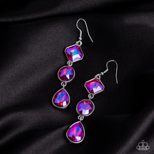 Load image into Gallery viewer, Paparazzi 🔆 Reflective Rhinestones - Pink Earrings