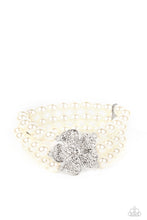 Load image into Gallery viewer, oak-sisters-jewelry-park-avenue-orchard-white-bracelet-paparazzi-accessories-by-lisa