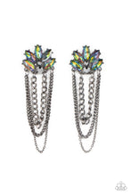 Load image into Gallery viewer, oak-sisters-jewelry-reach-for-the-skyscrapers-multi-post earrings-paparazzi-accessories-by-lisa