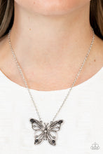 Load image into Gallery viewer, Paparazzi 🔆 Badlands Butterfly - Black Necklace