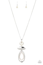 Load image into Gallery viewer, oak-sisters-jewelry-modern-day-demure-white-necklace-paparazzi-accessories-by-lisa