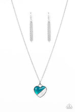Load image into Gallery viewer, oak-sisters-jewelry-nautical-romance-blue-necklace-paparazzi-accessories-by-lisa