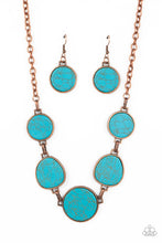 Load image into Gallery viewer, oak-sisters-jewelry-santa-fe-flats-copper-necklace-paparazzi-accessories-by-lisa