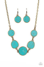 Load image into Gallery viewer, oak-sisters-jewelry-santa-fe-flats-brass-necklace-paparazzi-accessories-by-lisa