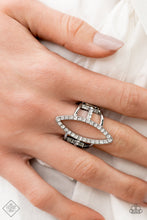 Load image into Gallery viewer, Paparazzi 🔆 Icy Intuition - White Ring
