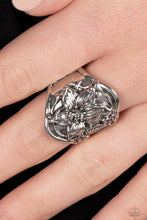 Load image into Gallery viewer, Paparazzi 🔆 Hibiscus Harbor - Silver Ring