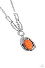 Load image into Gallery viewer, oak-sisters-jewelry-sandstone-stroll-orange-necklace-paparazzi-accessories-by-lisa