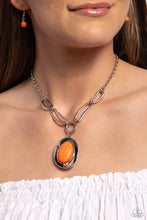 Load image into Gallery viewer, Paparazzi 🔆 Sandstone Stroll - Orange Necklace