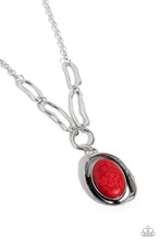 Load image into Gallery viewer, oak-sisters-jewelry-sandstone-stroll-red-paparazzi-accessories-by-lisa