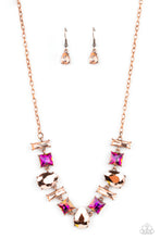 Load image into Gallery viewer, oak-sisters-jewelry-interstellar-ice-copper-necklace-paparazzi-accessories-by-lisa