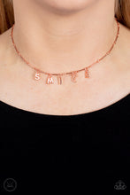 Load image into Gallery viewer, Paparazzi 🔆 Say My Name - Copper Necklace