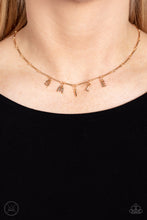 Load image into Gallery viewer, Paparazzi 🔆 Say My Name - Gold Necklace