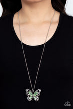 Load image into Gallery viewer, Paparazzi 🔆 Whimsy Wings - Green Necklace