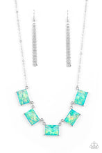 Load image into Gallery viewer, oak-sisters-jewelry-opalescent-oblivion-blue-necklace-paparazzi-accessories-by-lisa