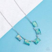 Load image into Gallery viewer, Paparazzi 🔆 Opalescent Oblivion - Blue Necklace