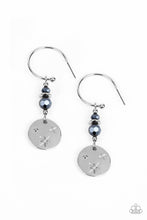 Load image into Gallery viewer, oak-sisters-jewelry-artificial-starlight-blue-earrings-paparazzi-accessories-by-lisa