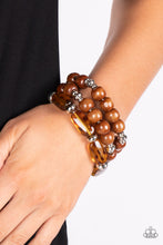 Load image into Gallery viewer, Paparazzi 🔆 WILD-Mannered - Brown Bracelet