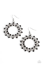 Load image into Gallery viewer, oak-sisters-jewelry-combustible-couture-black-earrings-paparazzi-accessories-by-lisa