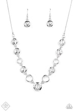 Load image into Gallery viewer, oak-sisters-jewelry-elegantly-elite-white-necklace-paparazzi-accessories-by-lisa