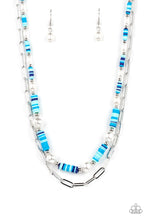 Load image into Gallery viewer, oak-sisters-jewelry-tidal-trendsetter-blue-necklace-paparazzi-accessories-by-lisa