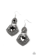 Load image into Gallery viewer, oak-sisters-jewelry-royal-remix-silver-earrings-paparazzi-accessories-by-lisa