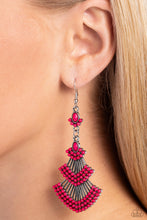 Load image into Gallery viewer, Paparazzi 🔆 Eastern Expression - Pink Earrings