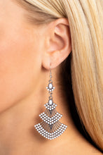 Load image into Gallery viewer, Paparazzi 🔆 Eastern Expression - White Earrings