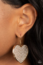 Load image into Gallery viewer, Paparazzi 🔆 Romantic Reign - Gold Earrings