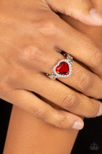 Load image into Gallery viewer, Paparazzi 🔆 Committed to Cupid - Red Ring