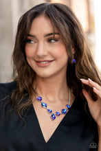 Load image into Gallery viewer, Paparazzi 🔆 Glittering Geometrics - Purple Necklace