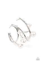 Load image into Gallery viewer, oak-sisters-jewelry-metro-pier-white-earrings-paparazzi-accessories-by-lisa
