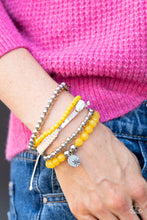 Load image into Gallery viewer, Paparazzi ๐ Offshore Outing - Yellow Bracelet